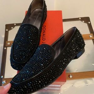 Donald Pliner shoes with crystals